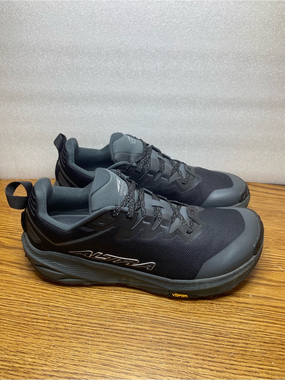 Altra Experience Wild 3 Mens Size 11.5 Black Trail Running Hiking Shoes 4mm Drop